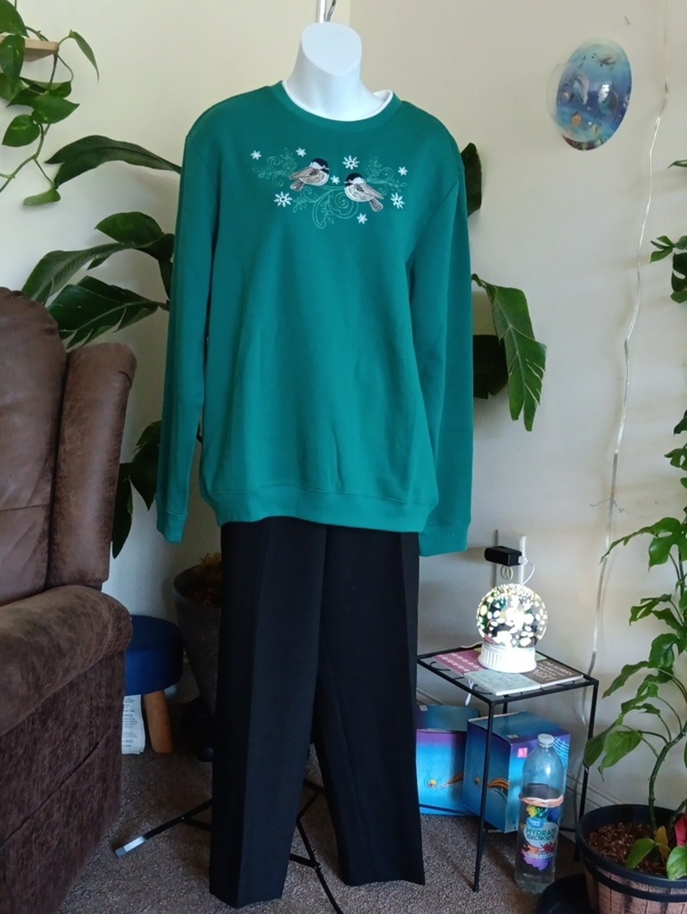 Blair Crewneck Sweater S14 New and Counterparts Pants S14P EC